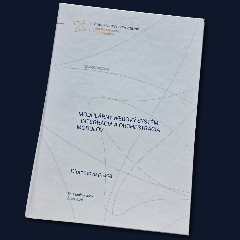 Diplomová práca - Modulárny webový systém